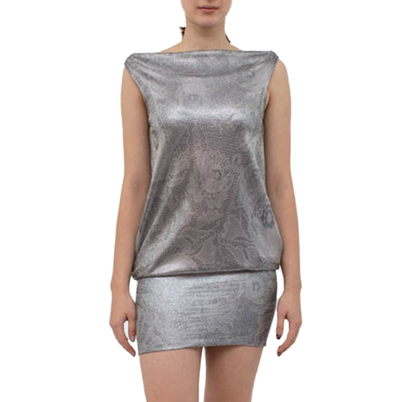 Diane Von Furstenberg Dress Women size XXL Light Gray,New Products : American Fashion Style Bags On Sale